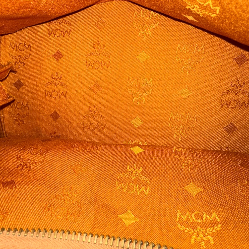 “Vintage MCM Boston Satchel” “Visetos Speedy Bag” “Cognac Monogram Handbag” - Picture 5 of 10